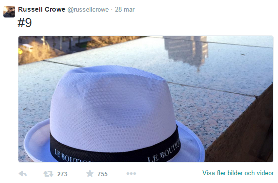 jadenvargen:  every once in a while i go through russell crowe’s twitter and somehow
