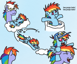 ask-rainbowdad:  More Unfinished Stuff! Where do I keep finding this stuff?  Oh wait.  My folders.  Derp.  This is some really early Rainbow Dad work.  This was the second panel to a three parter that I abandoned a long time ago.  Which is a shame