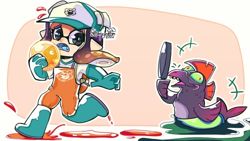 Been playing salmon run lately, splatoon brainroon goes brrr