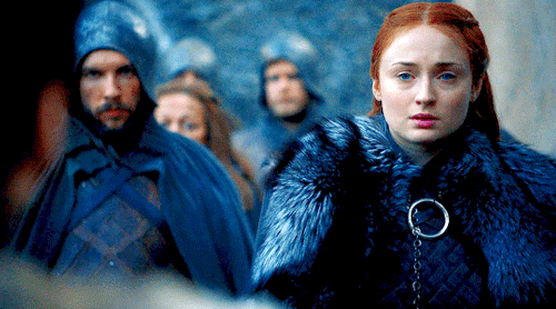 starksistersdaily: Lady Sansa, at the gate.