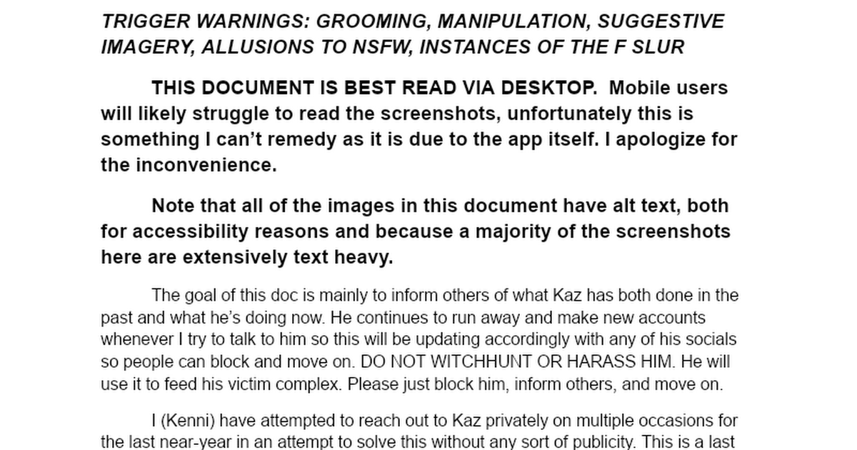 Kazoo Compendium