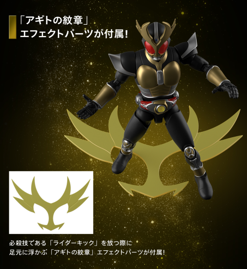 Bandai Kamen Masked Rider Agito Ground Form Action Figure Figure-Rise Model Kit