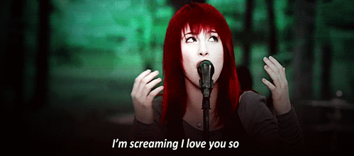 tonight&ndash;alive-paramore:  Hayley from Paramore ( Official Videos )