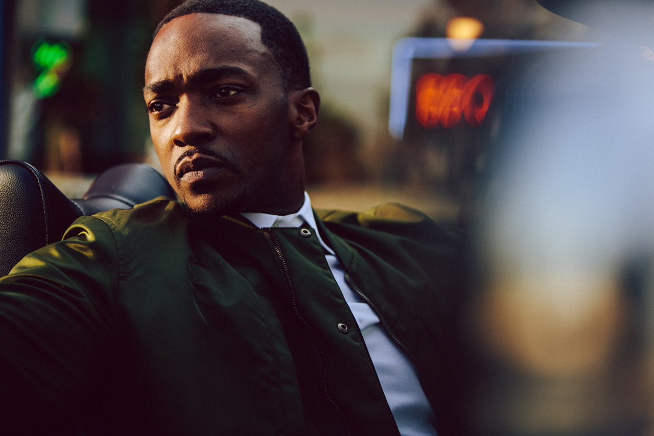 mlikemarcel:  Anthony Mackie, by Nicholas Maggio for Rhapsody (April ‘14) 