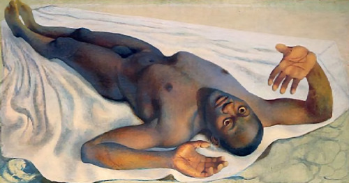 langoaurelian:  “Deposition” (Féral Benga)~ Pavel Tchelitchew 1938.