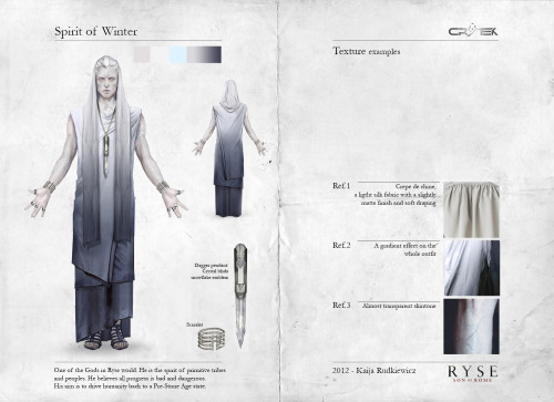 aprendizdemucho:Ryse: Son of Rome Character Concept Art by Kaija Rudkiewicz