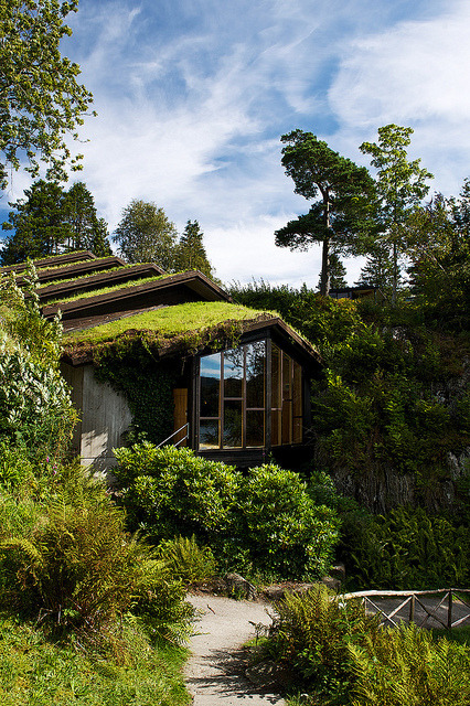 visitheworld:  The Concert Hall at Troldhaugen in Bergen / Norway (by George Koultouridis).