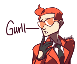 So. I encounter Team Flare and I love the fact the guys talked about fashion and complained about dirty suits. Credits to Ky-nim