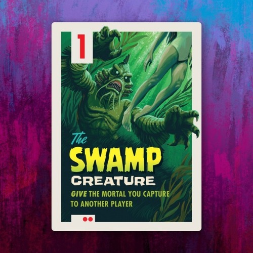 acabasteaqui:The cool art of Campy Creatures boardgame