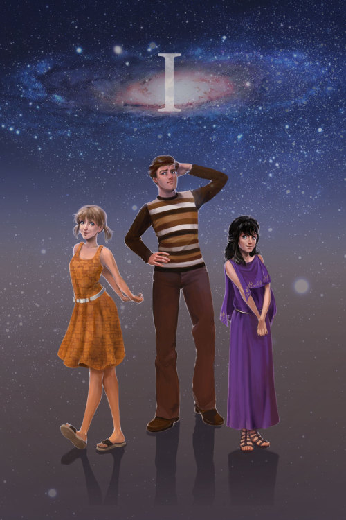 power-and-chaos: Doctor Who Companions series, painted by Demisir (commissioned by me). Vicki, Steve