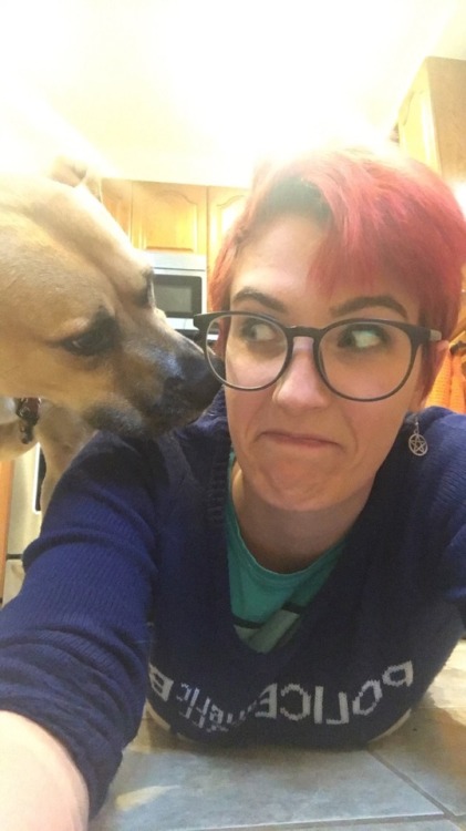 trying to get one selfie with my dog, a visual novel by Microkitty