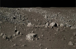 jameyerickson:  Surface of the Moon captured by the Chinese Chang’e 3 rover. 