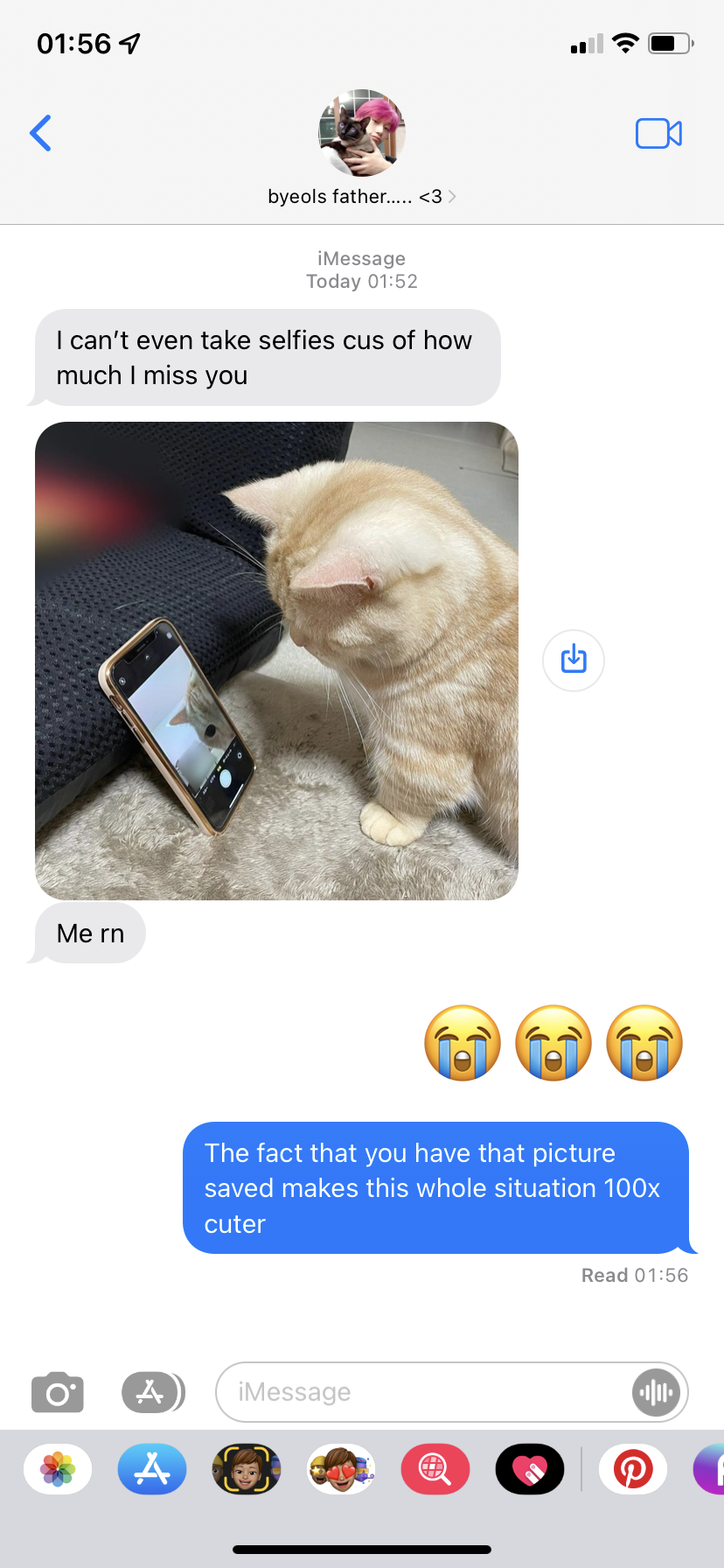 Daily Texts With Bf!san