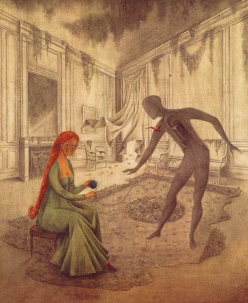 magictransistor:  Remedios Varo. Exploring River of the Source Orinonoco, Dead Leaves, Unexpected View, Creation with Astral Rays, Phenomenon, Creation of the Birds, Mimicry, The Call, The World, Alchemy or the Useless Science (top to bottom). 1940-1960.