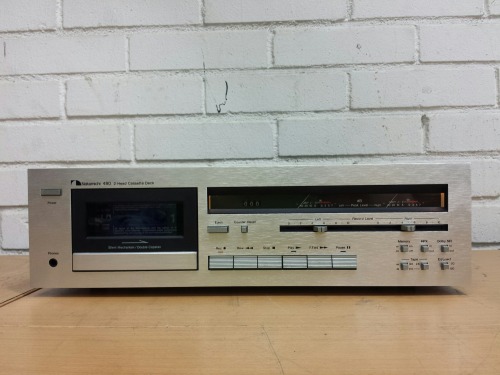 Nakamichi 480 Two Head Stereo Cassette Deck, 1979