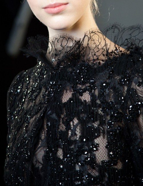 wink-smile-pout: Backstage at Elie Saab Haute Couture Fall 2012