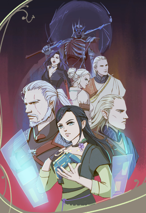 The Cover Of "A Player Called Grape", A Fan Fiction Full Of Joy. Grape Will Be Responsible For Geralt's