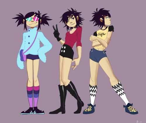 snaileyart:  Noodle, the fashion queen of porn pictures