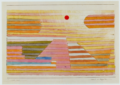 aubreylstallard:Paul Klee, Evening in Egypt, 1929