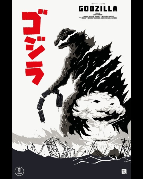 Godzilla Movie Fan Poster design collection @godzillamovie @godzilla_toho #ゴジラ . ゴジラ #movieposter #g