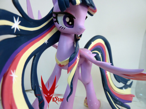 viistar: Ultra Fancy Hoofer Princess Rainbow Power GO!  6″  - 2015 Princess Twilight Sparkle OOAK Sculpt  - Auction until 11-22 7:15 pm pst Only one is made per year and designs will not be repeated ^^ Ebay: http://www.ebay.com/itm/-/301800076912?