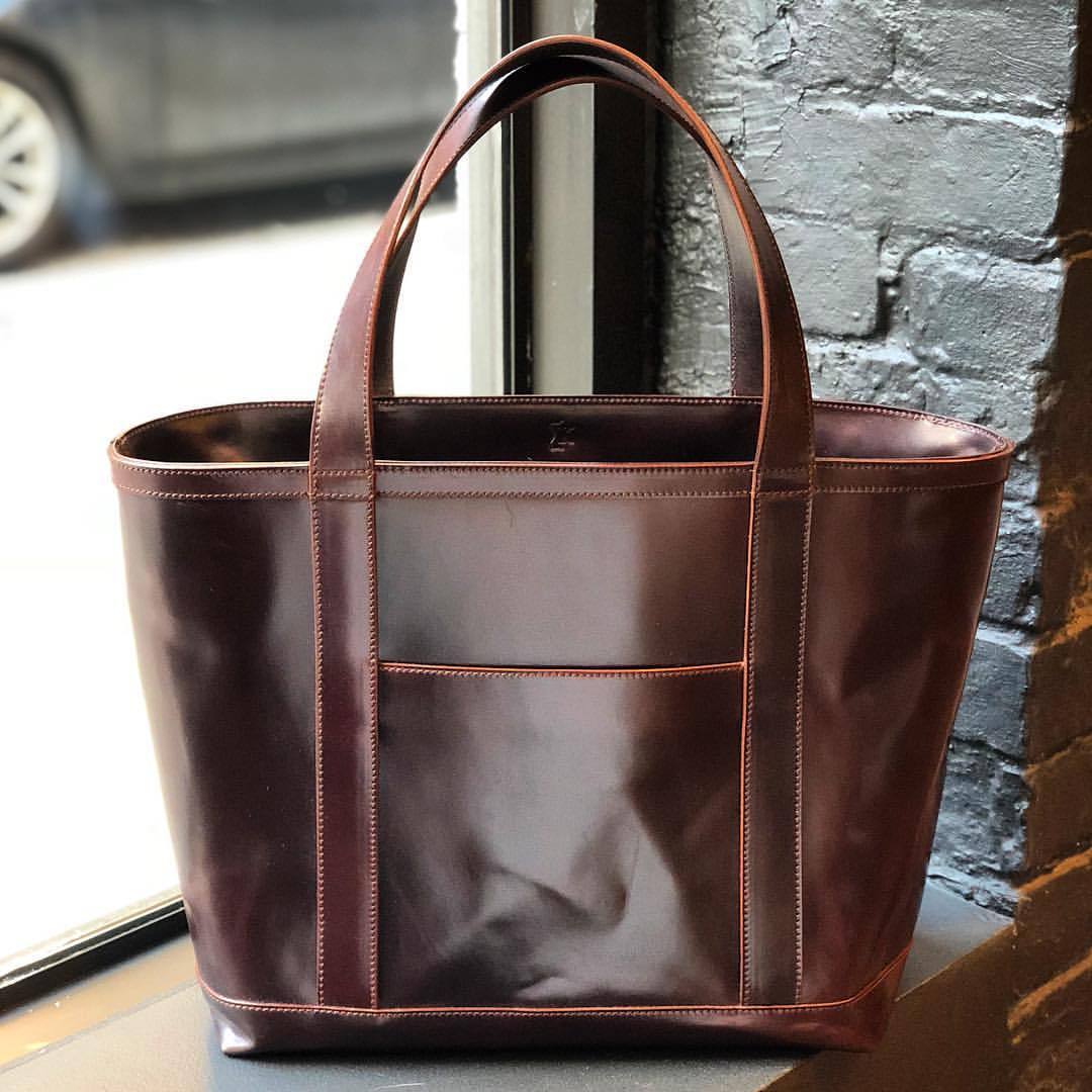 Leffot — The remarkable shell cordovan tote bag made for us