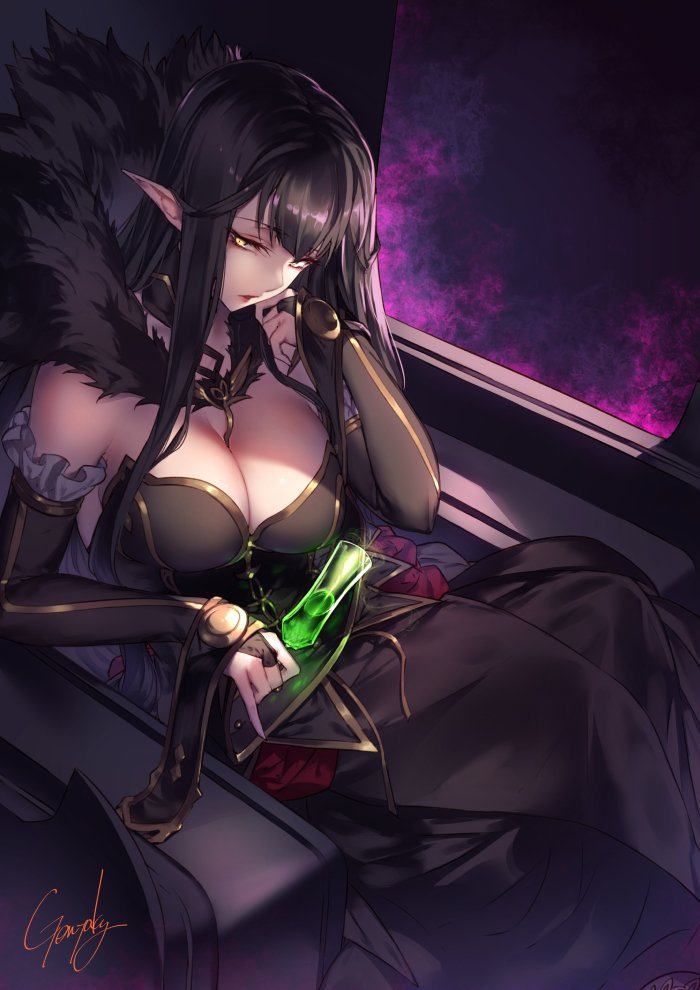 scathachlily:  げんやき@gn_yaky:椅子※Illustration shared with permission