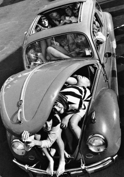 dropboxofcuriosities:  Volkswagen Beetle.