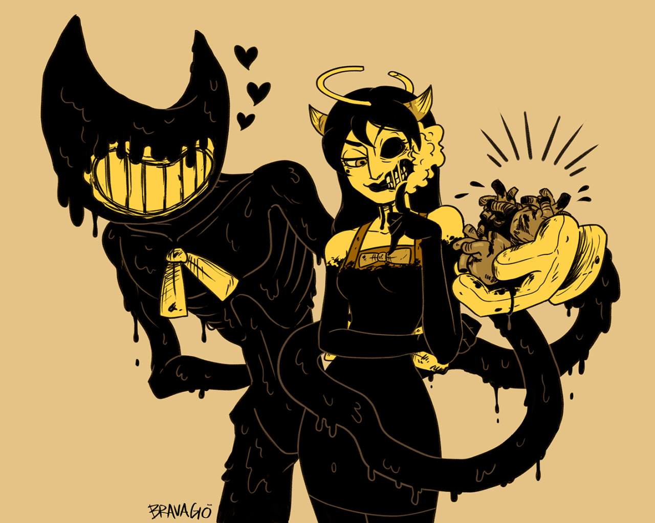 Alice angel x bendy