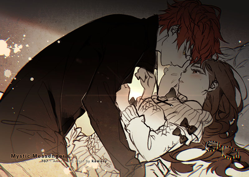 kawacy:  “I want to leave on you evidence…that I existed.”—707 After End