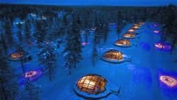 sixpenceee:  Lapland’s Glass Igloos, Finland’s