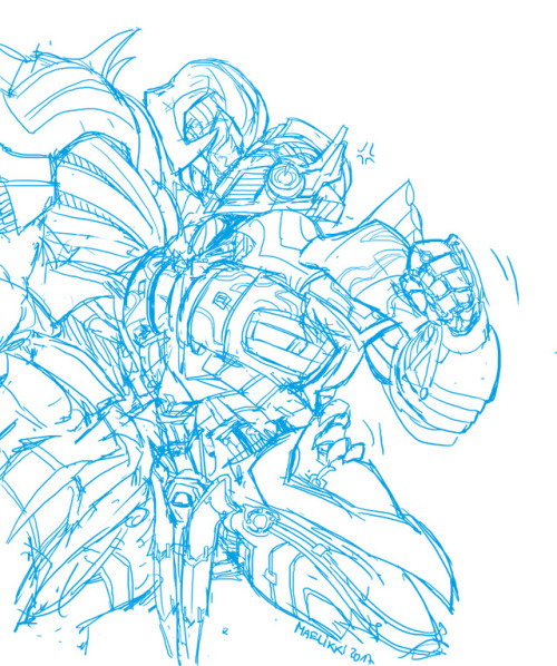 maelikki: some tf5 megop sketch (I’m alive! :D)Angry Primemachine is gonna get Megatron real g