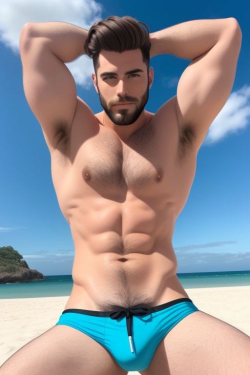 Hairy Sexy Men For The Last Days Of Summer 