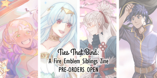 fesiblingszine: Pre-orders are now live! You can grab a copy of the zine here! Ties That Bind is a F