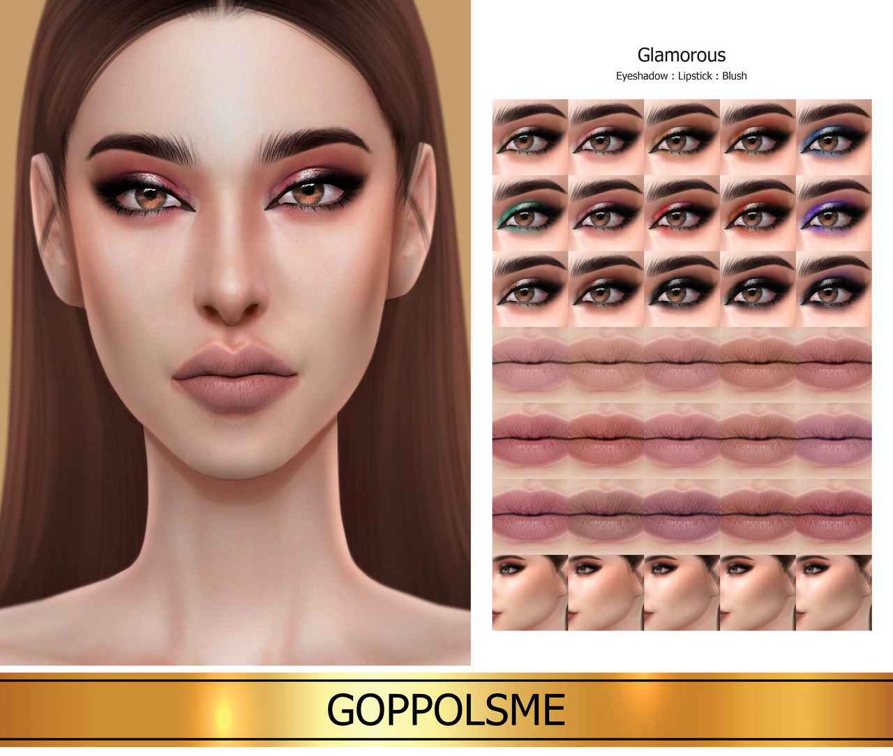 Goppols Me Gpme Gold Glamorous Set Download At Goppolsme