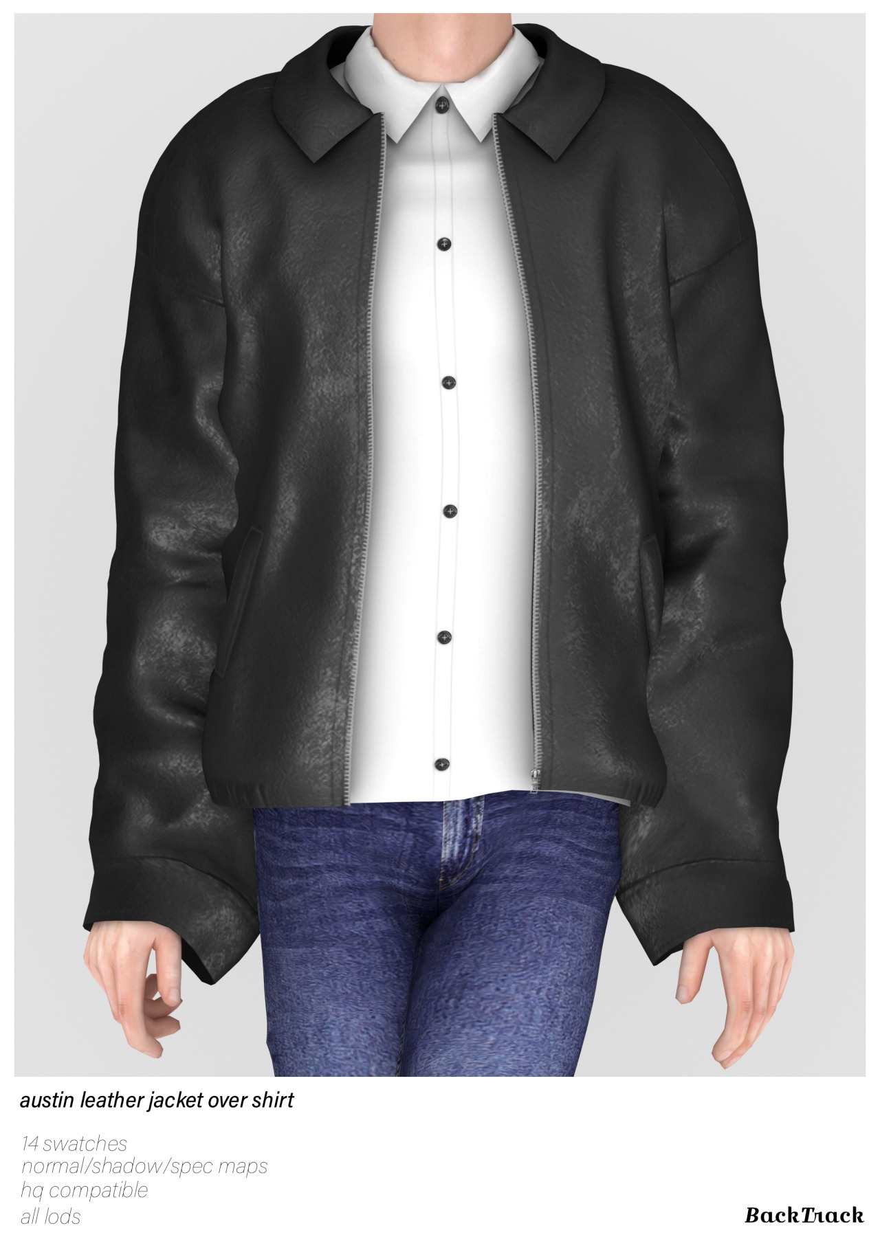 Lean' - Reversible Leather Jacket – VIKKART