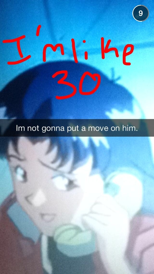 shinji-no:  Evangelion: The snapchat series pt 2
