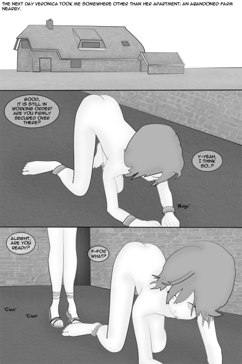 thematriarchyproductions:  Second half of femdom comic “Below”.   Wow! Quite a story.He’s 18 .