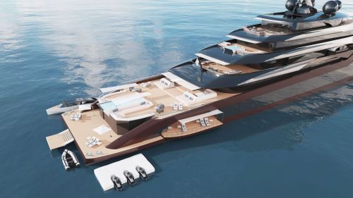  “Desert Pearl,” 120m Superyacht,Penned by Tillberg Design of Sweden