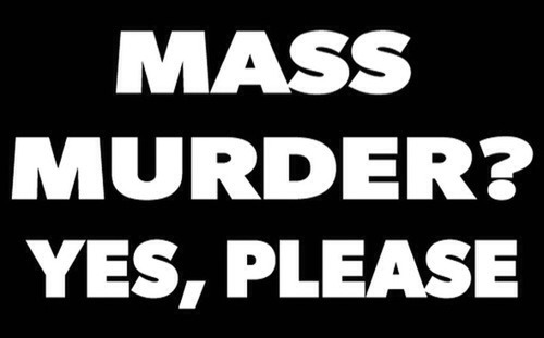 smackinherveins:  Mass Murder We Heart It.