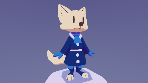 foxefuel:Decided to turn that little animation I made a year ago into a 3d model. It’s something I’v