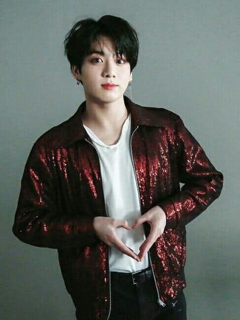 방탄소년단 Jungkook Fake Love Sequin Jacket