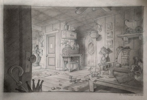 Visual development sketches for Lilo &amp; Stitch by Armand Serrano (x)