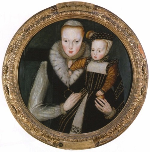 Portrait of Lady Katherine or Catherine Grey and her son Edward Seymour, Lord Beauchamp of Hache, c.