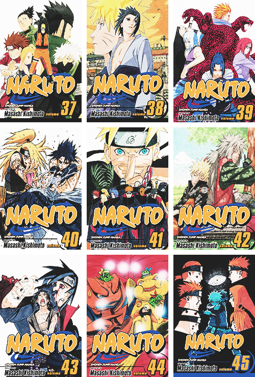  Naruto volumes 1-69  
