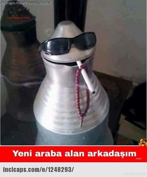 Yeni araba alan arkadaşım