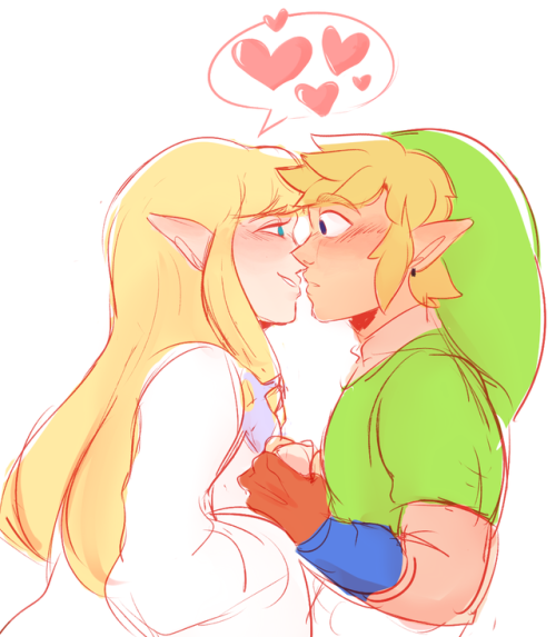 leelingart:i redrew some zelinks from 2013, they got really lazy ;