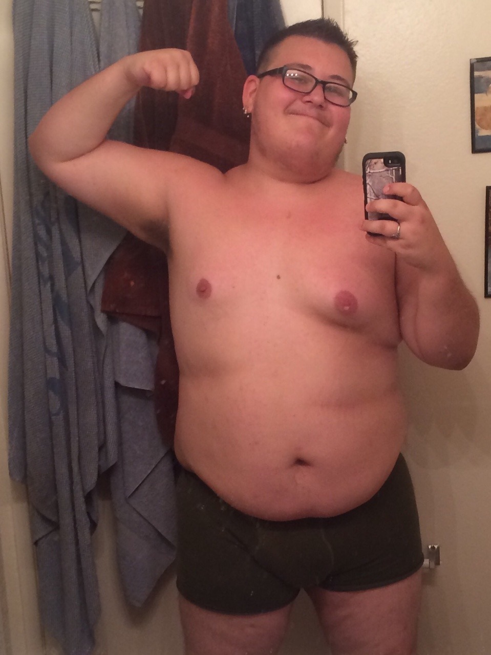 sigmacub33:  riddickthecub:  Got a haircut and am feeling cute these undies!  So