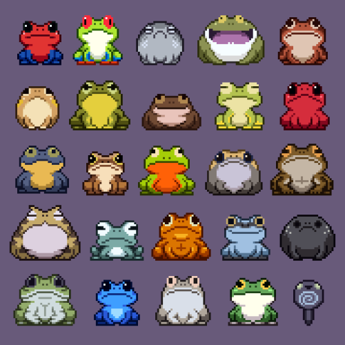 Pixilart - Frog Kawaii Perfil by Josss