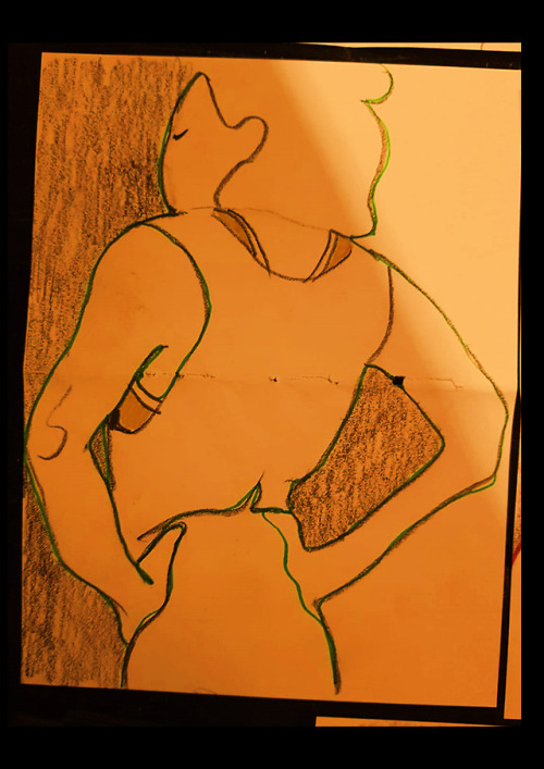 live model, gesture drawing(batch 1)